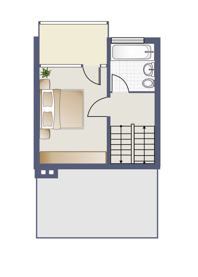 Dachgeschoss (unverbindl. Illustration)