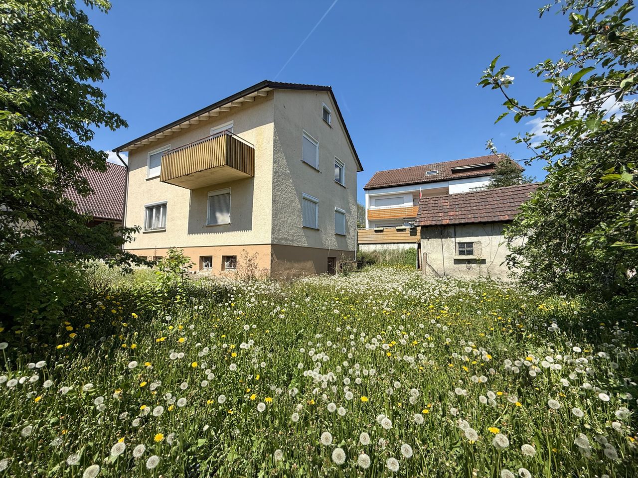 Grundstück mit Altbestand