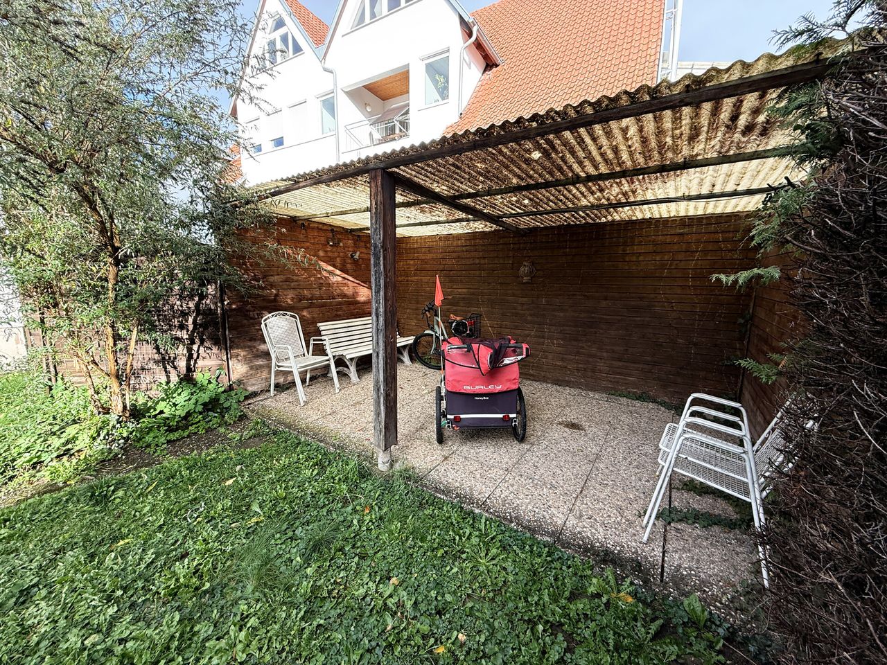 Überdachter Freisitz