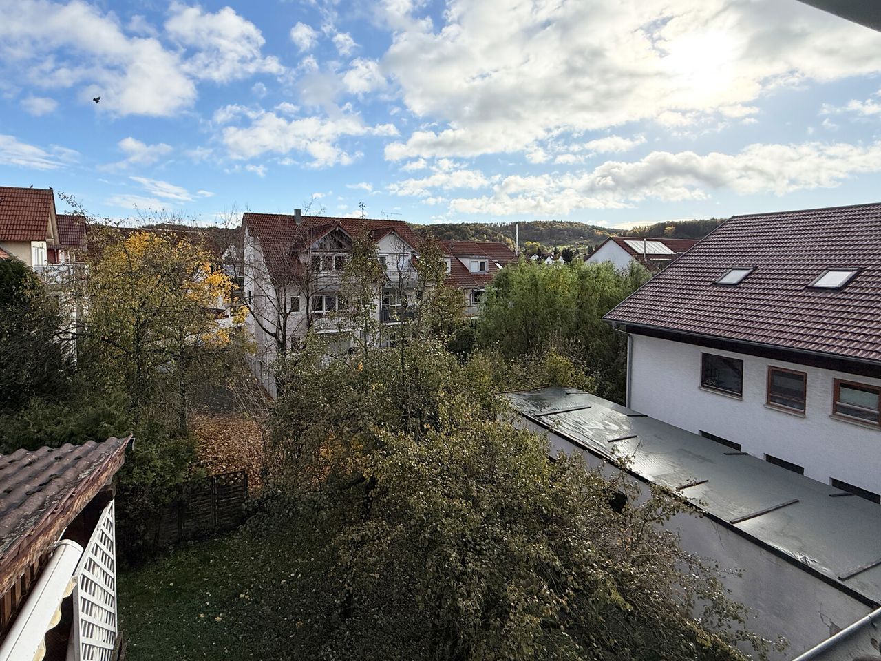 Aussicht Wohnung im DG