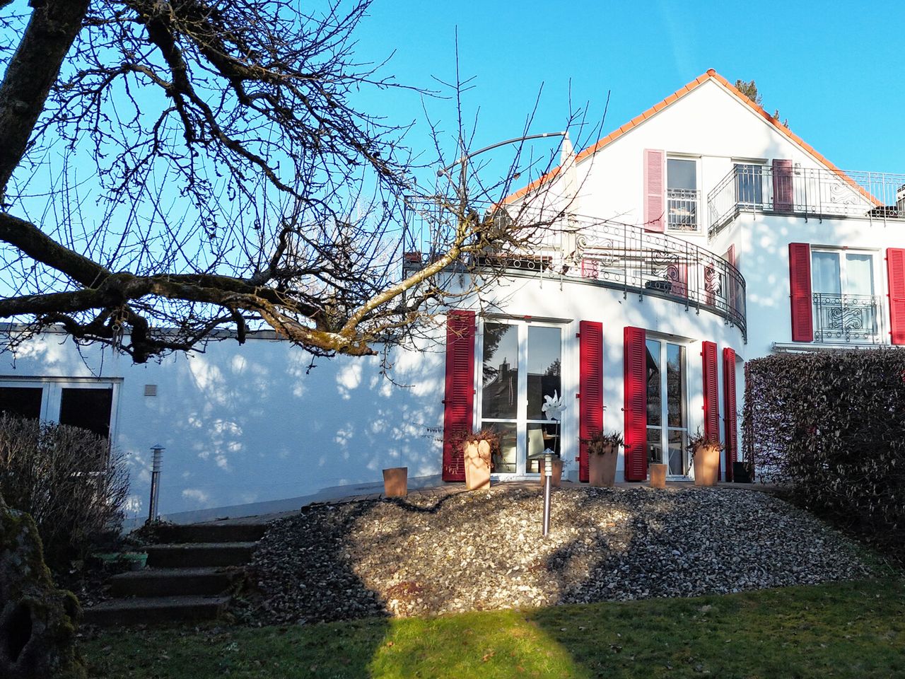 Ansicht Wohngebäude